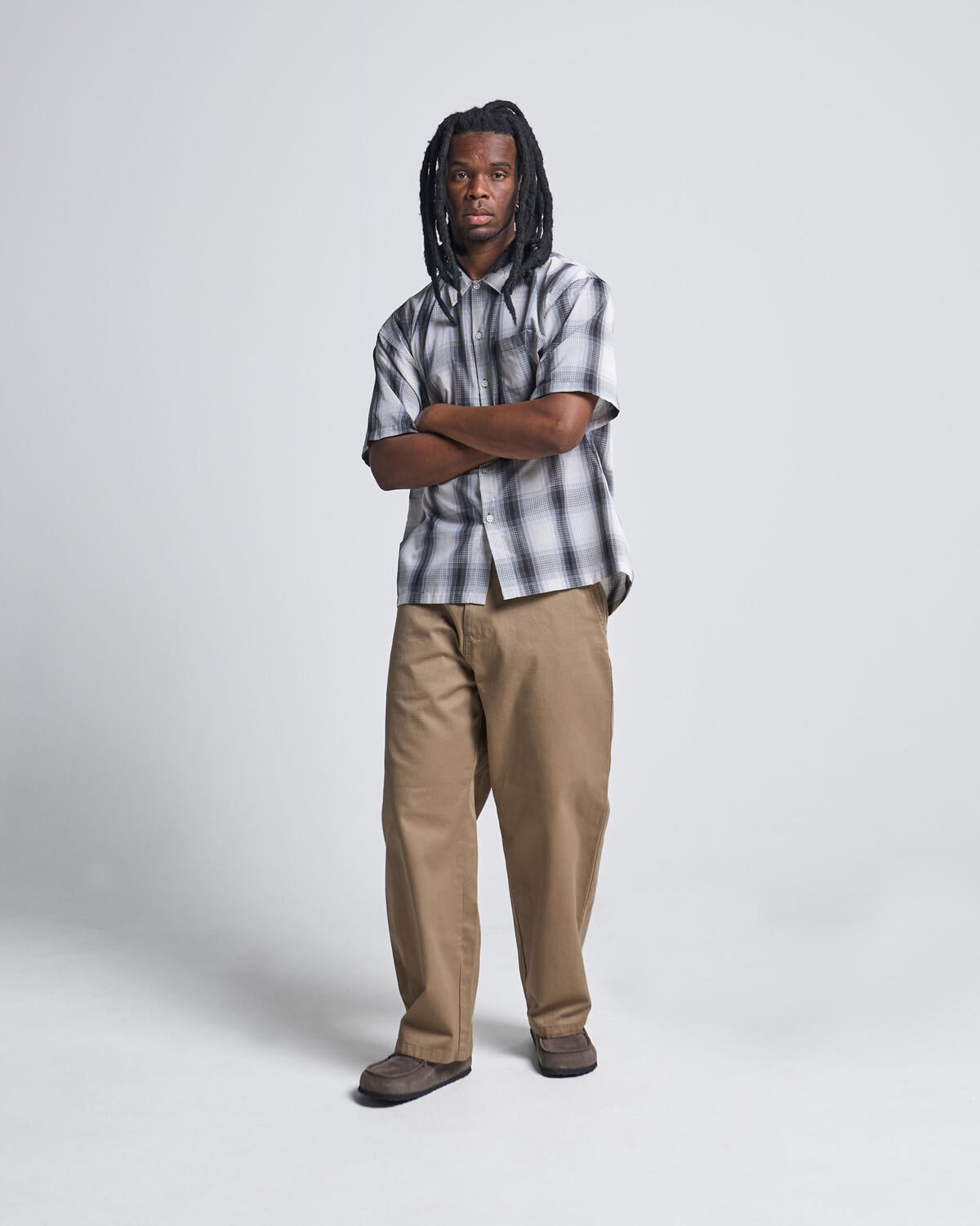 Beams Ombre Check Shirt | 11011669803-01 | AFEW STORE